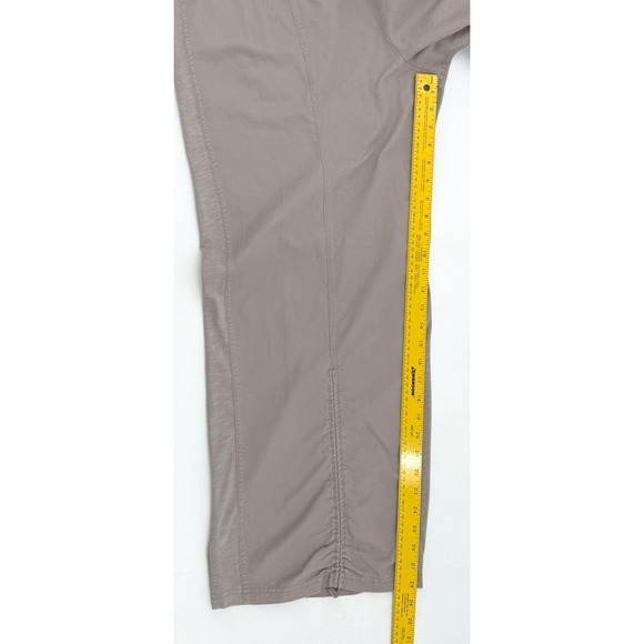 Daily Practice Anthropologie Pants Large Womens Taupe Drawstring Waist - Picture 9 of 10